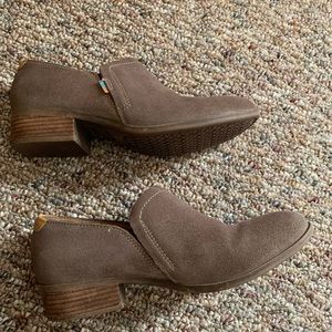 TOMS Glitter Brown Clogs 7.5